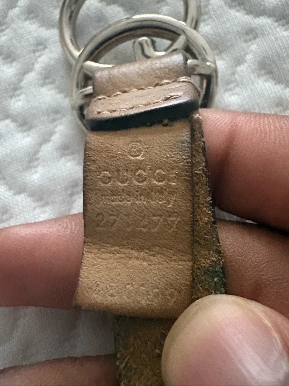 Gucci kids belt